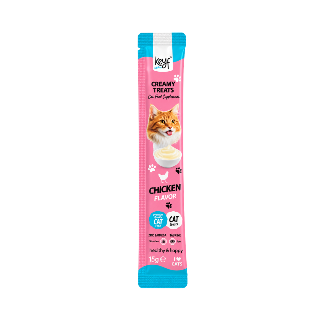 Keyf Cat Creamy Treats (Chicken) - 15gm