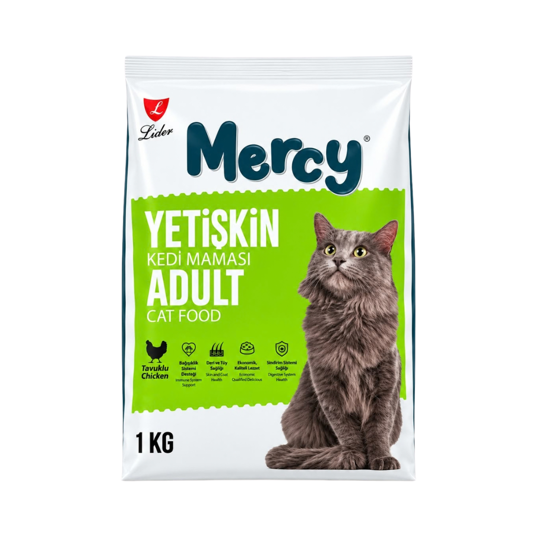 Mercy Adult Dry Cat Food (Chicken) - 1kg