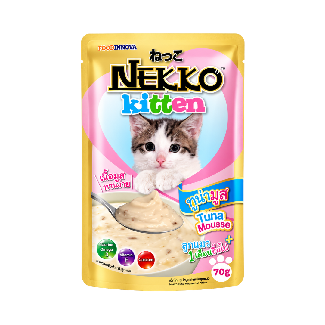Nekko Kitten Pouch (Tuna Mousse) - 70gm
