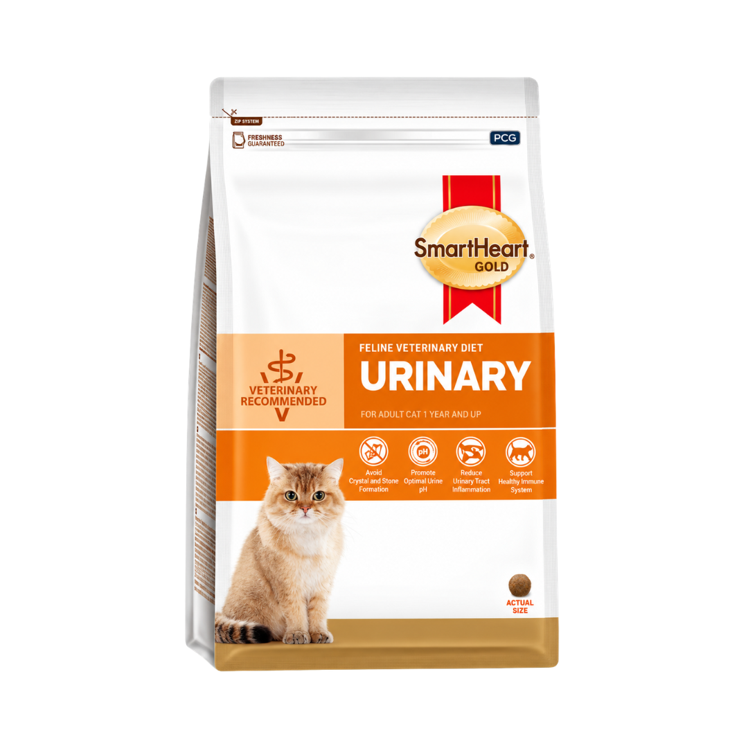 Smartheart Adult Dry Cat Food (Gold Feline Veterinary Diet Urinary) - 1.5kg
