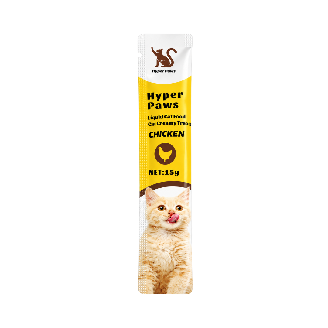 Hyper Paws Cat Creamy Treats (Chicken) - 15gm